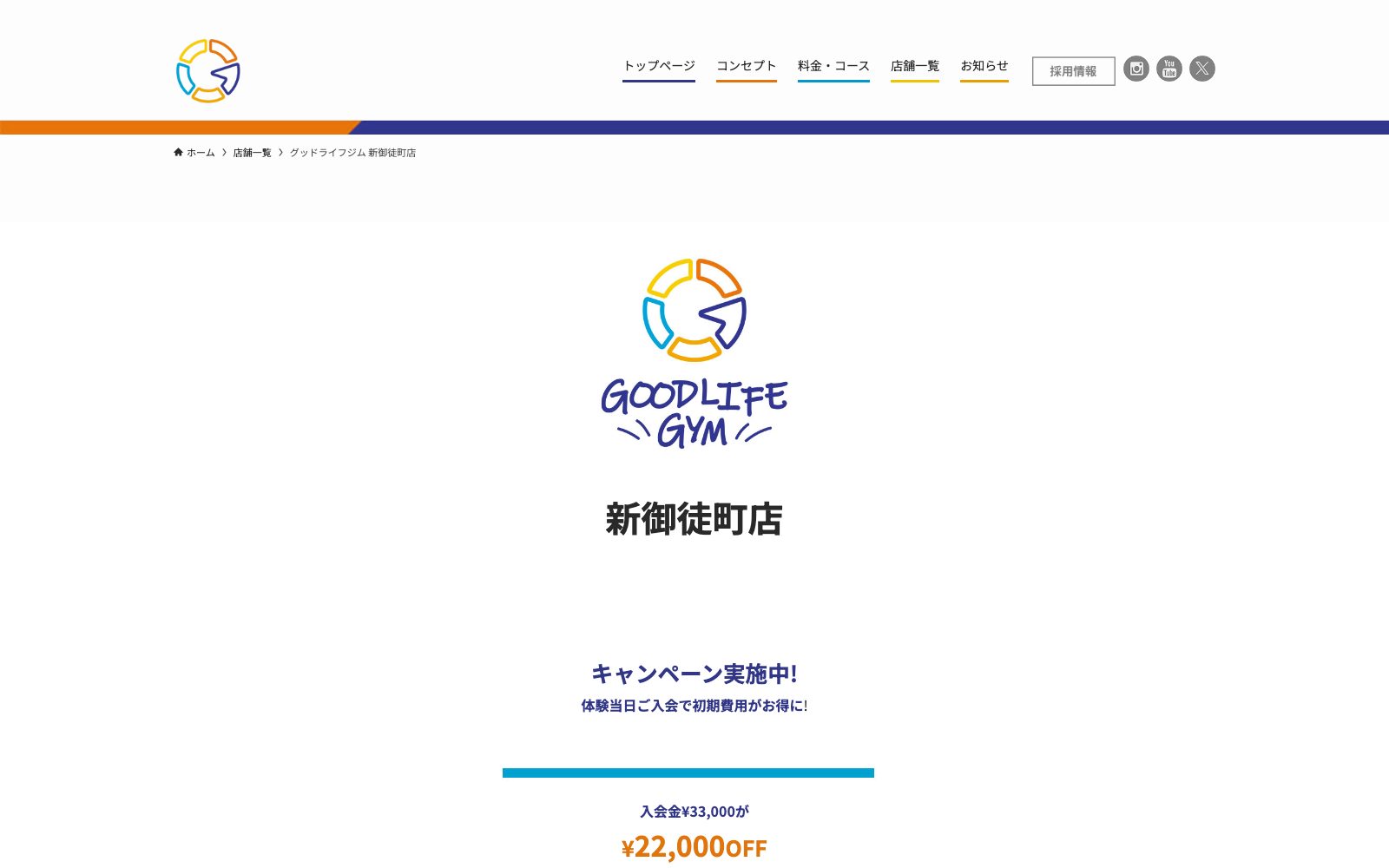 GOODLIFE GYM 新御徒町店