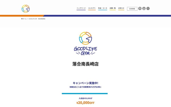 GOODLIFE GYM 落合南長崎店の店舗写真