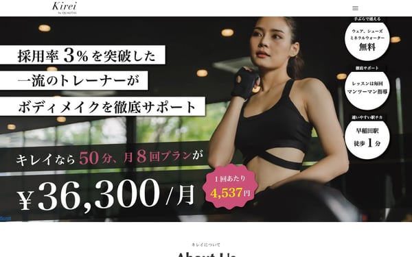 Kirei by QUALITAS 早稲田店の店舗写真