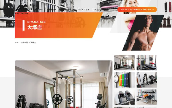 MIYAZAKI GYM 大塚店の店舗写真