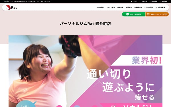 パーソナルジムRat錦糸町店の店舗写真