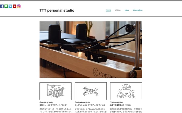 TTT personal studioの店舗写真
