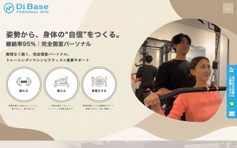 PERSONALGYM Di Base 武蔵小山店の店舗写真