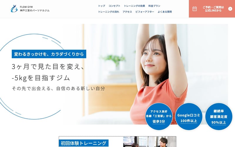 FLOW GYM 神戸三宮の店舗写真